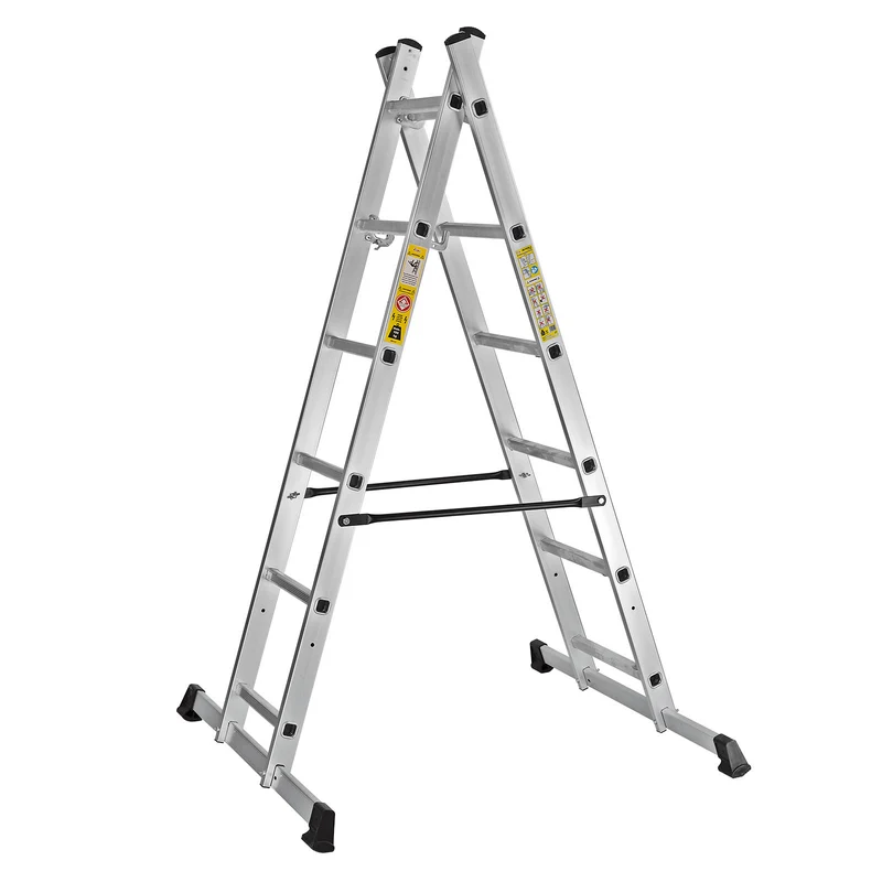 Aluminium Mehrzweckleiter Gerüst Arbeitsplattform 3in1 Bockleiter Anlegeleiter