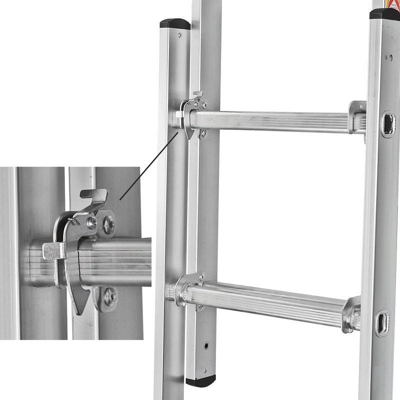Aluminium Mehrzweckleiter Gerüst Arbeitsplattform 3in1 Bockleiter Anlegeleiter