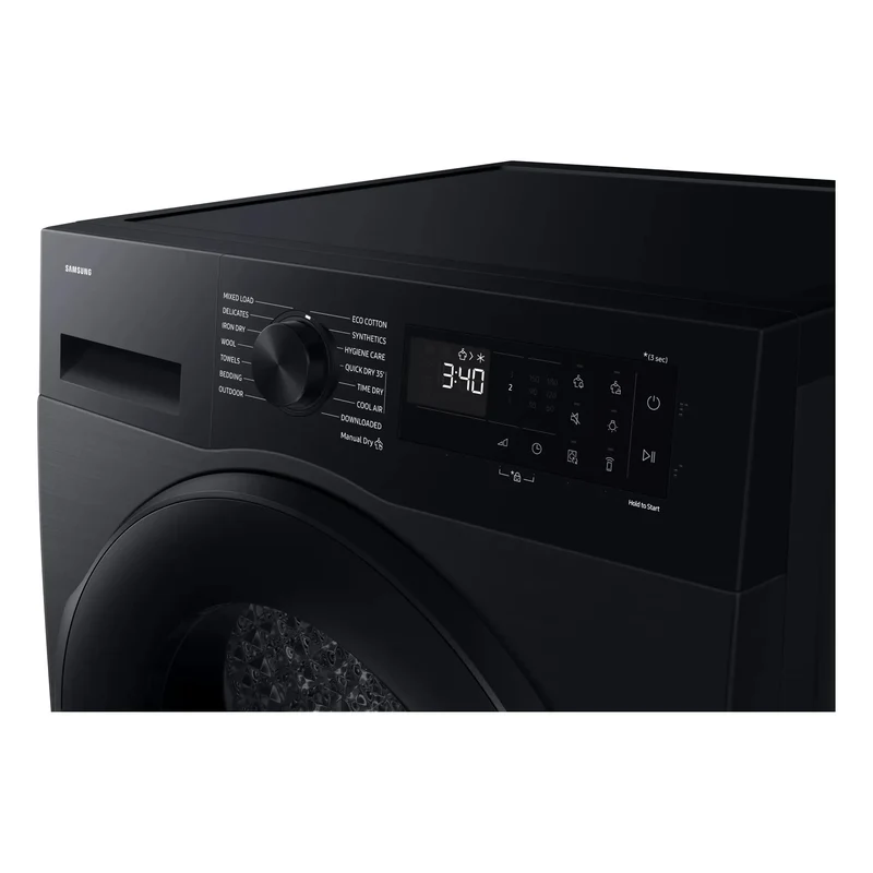 Samsung Series 5 9KG freistehend Heat Pump Wäschetrockner - Schwarz | DV90DG52A0ABEU