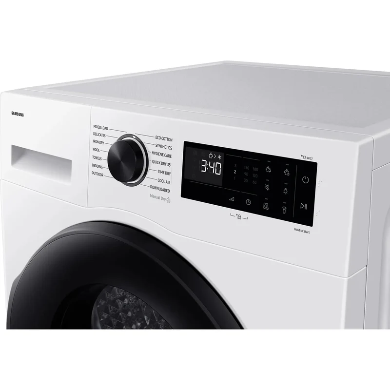 Samsung Series 5 9KG freistehend Heat Pump Wäschetrockner - Weiß | DV90DG52A0AEEU