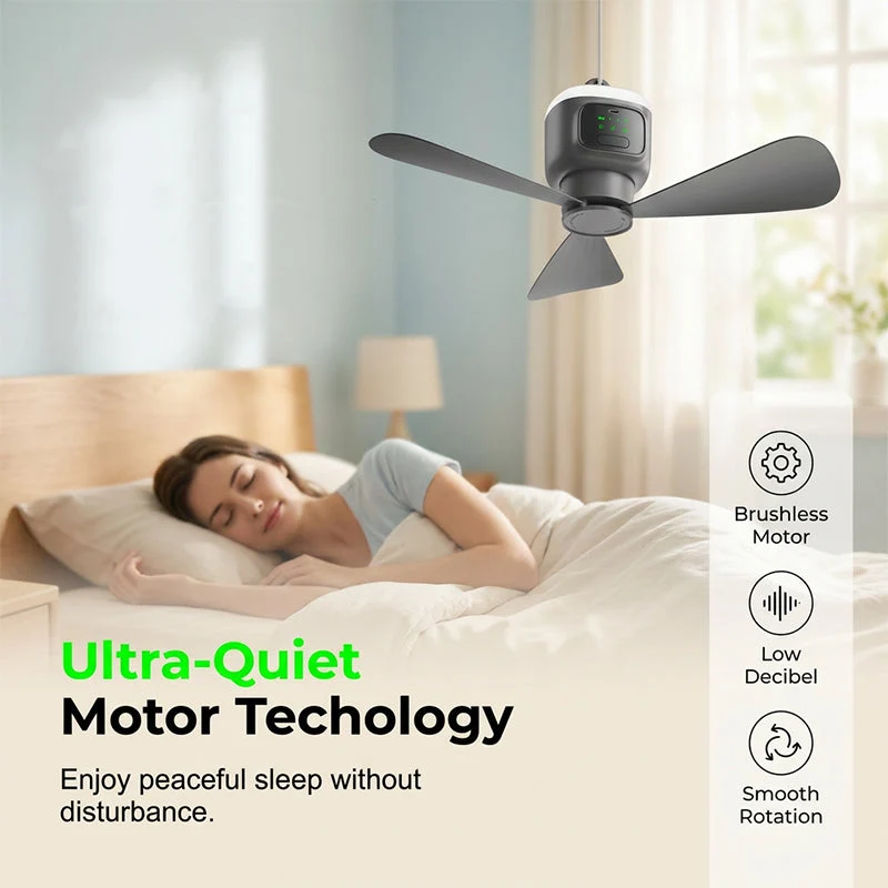 🌀💡 50% RABATT! Wiederaufladbarer Hängeventilator mit Licht – Kabellos, praktisch & perfekt für Zuhause, Camping & Reise 🏠⛺✨