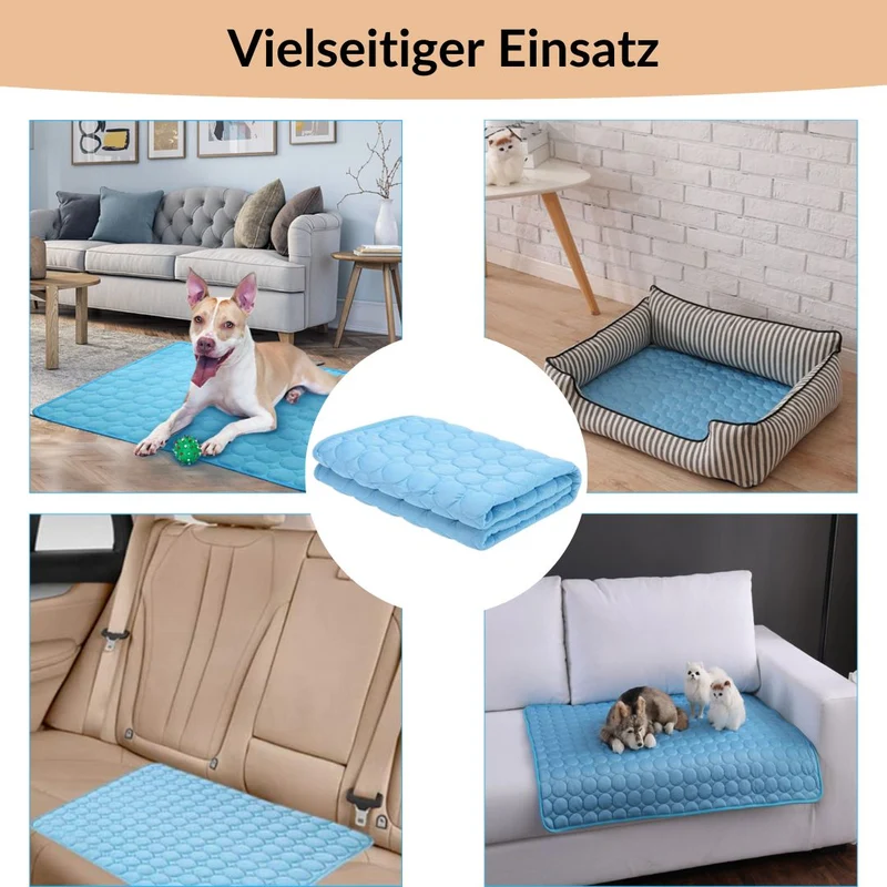 🐾 50% RABATT! ❄️ Premium Kühlmatte für Hunde & Katzen – Atmungsaktiv & waschbar – Perfekt für heiße Tage, Boden oder Sofa – bringt natürliche Abkühlung ohne Strom 🌿☀️