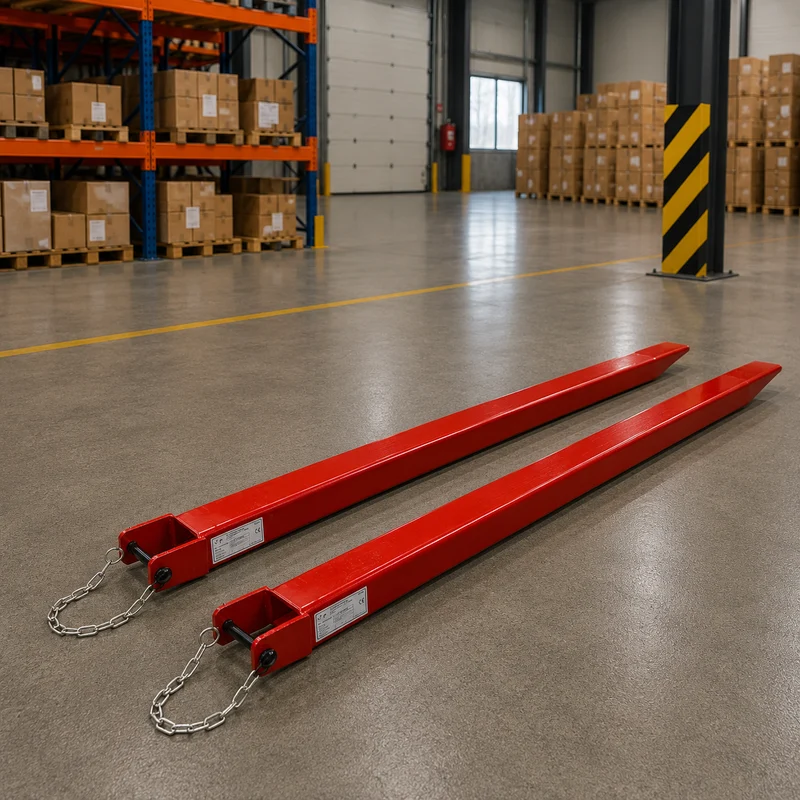 2 Gabelverlängerungen 180x10,5x6,2 Gabelschuhe Staplergabel Verlängerung