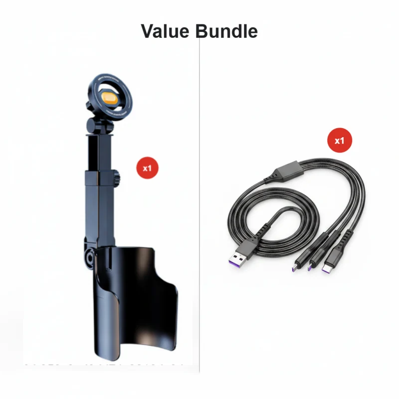 ⭐Neu eingetroffen 2026💥HEISSER VERKAUF🥳🧲Handyhalterung für Getränkehalter im Auto – 360° verstellbar, starker N52-Magnet, Einhandbedienung, passend für alle Handys, stabile Magnet- und Klemmhalterungen für sicheres Fahren
