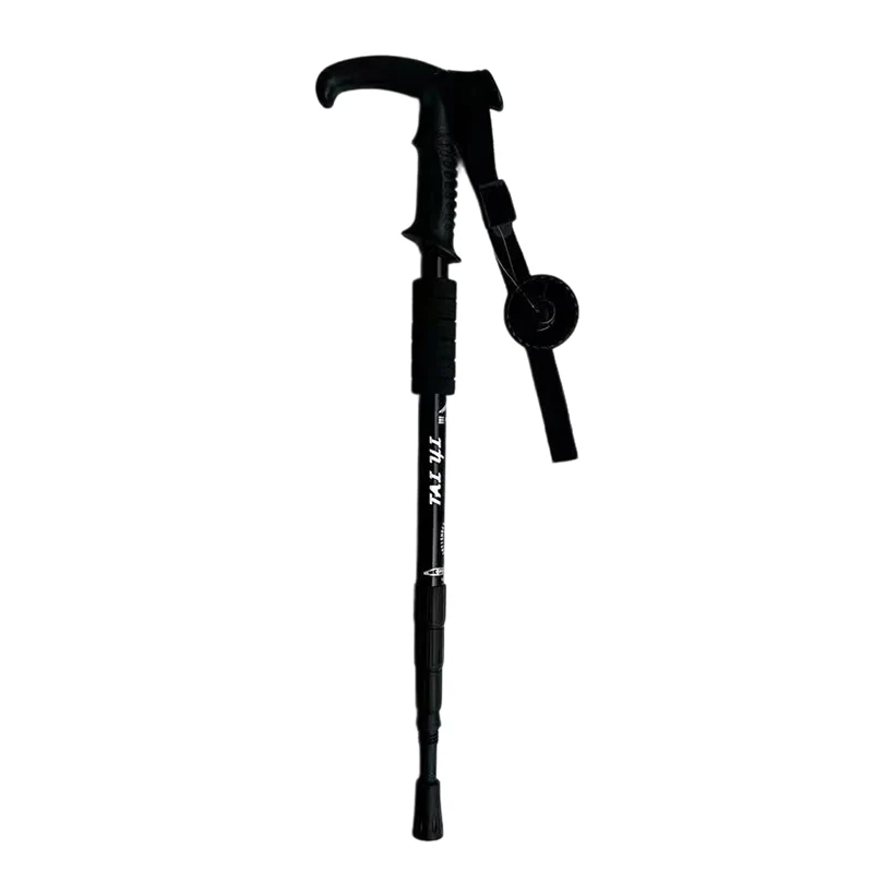 ⛰️ 50 % RABATT FÜR KURZE ZEIT! ✨ Verstellbarer Gehstock aus Aluminiumlegierung – Robust, stoßdämpfend, leicht 🌲