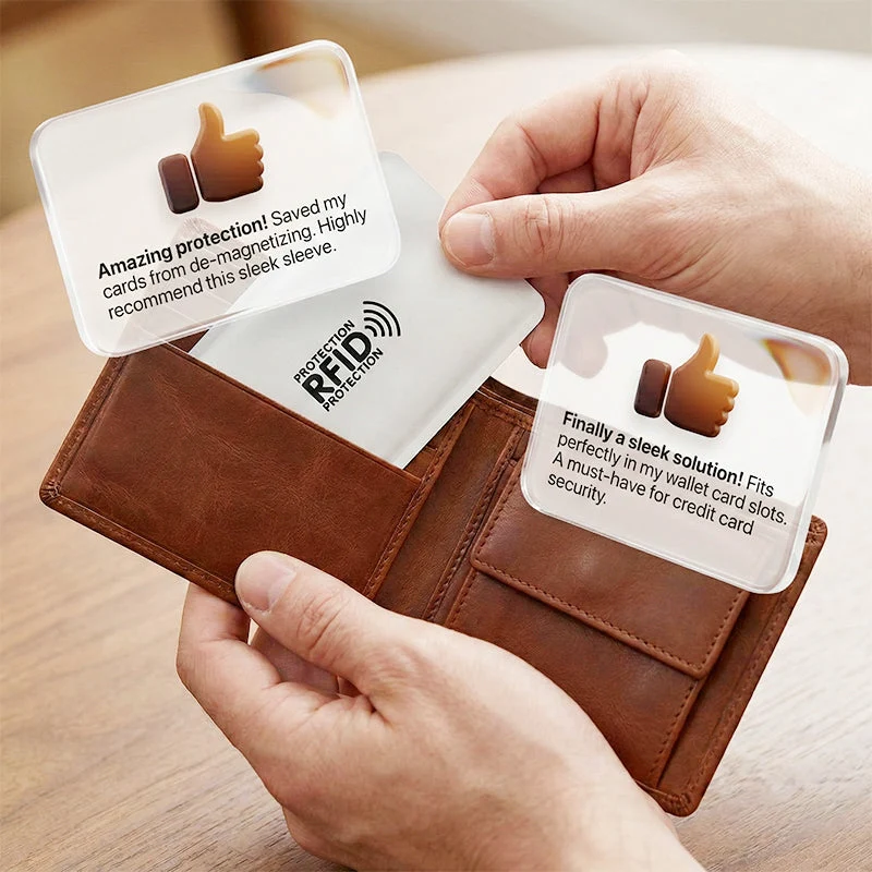 🥳HEISSER SALE 2026🥳💞50.000+ VERKAUFT!👵 RFID-blockierende Kreditkartenhüllen