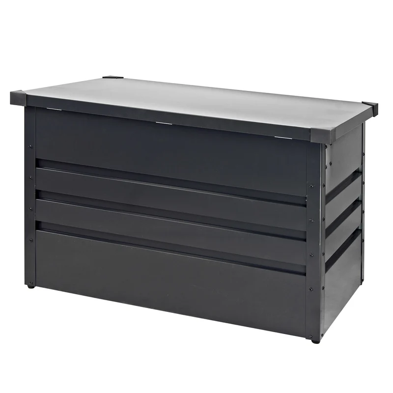 Gerätebox Aufbewahrungsbox Stahlblech 100x62x64 cm 270 L Anthrazit