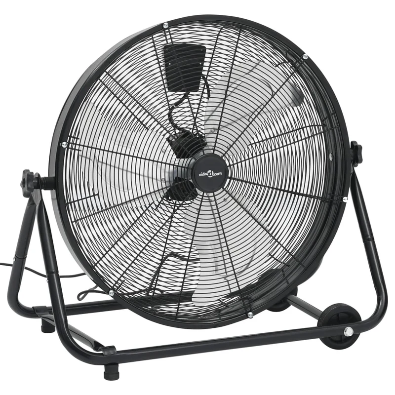 Trommelventilator 60 cm 172 W Industriell Standventilator Hallenventilator