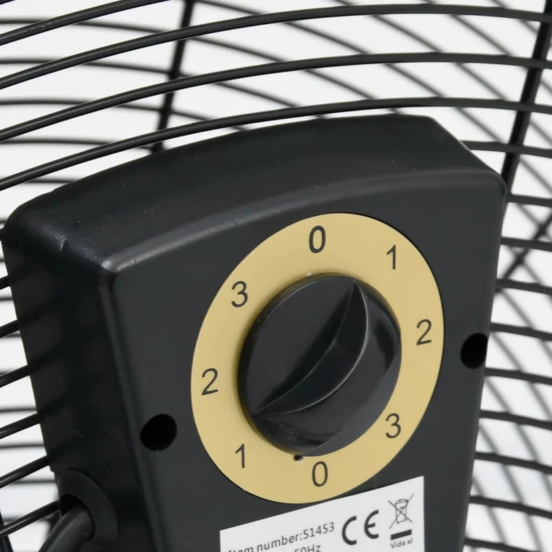 Trommelventilator 60 cm 172 W Industriell Standventilator Hallenventilator