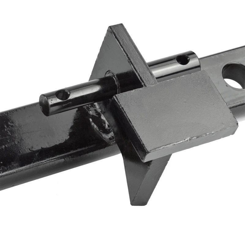 Ackerschiene 110 cm Kat 1 2 Traktor Dreipunkt Aufnahme 22 28 mm schwarz