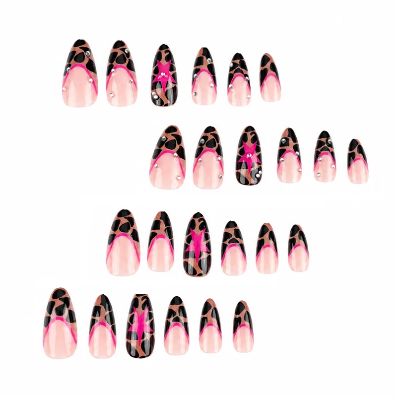 Glamouröse Stiletto-Nagelspitzen