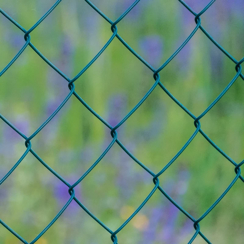 Maschendrahtzaun 125 cm Höhe 25 m Länge Grün Verzinkt 60x60 mm Gartenzaun