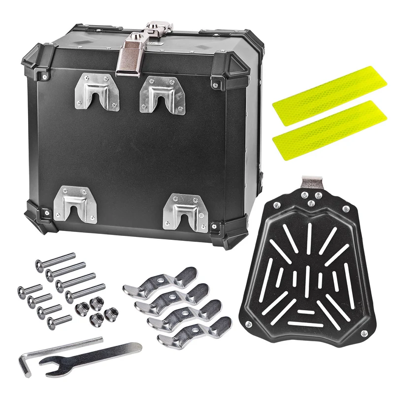 Motorradkoffer 55L Topcase Koffer Gepäckkoffer Helmkoffer