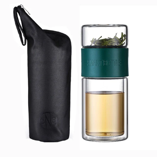 Skanto | Leicht zu tragender Glas-Tee-Infuser