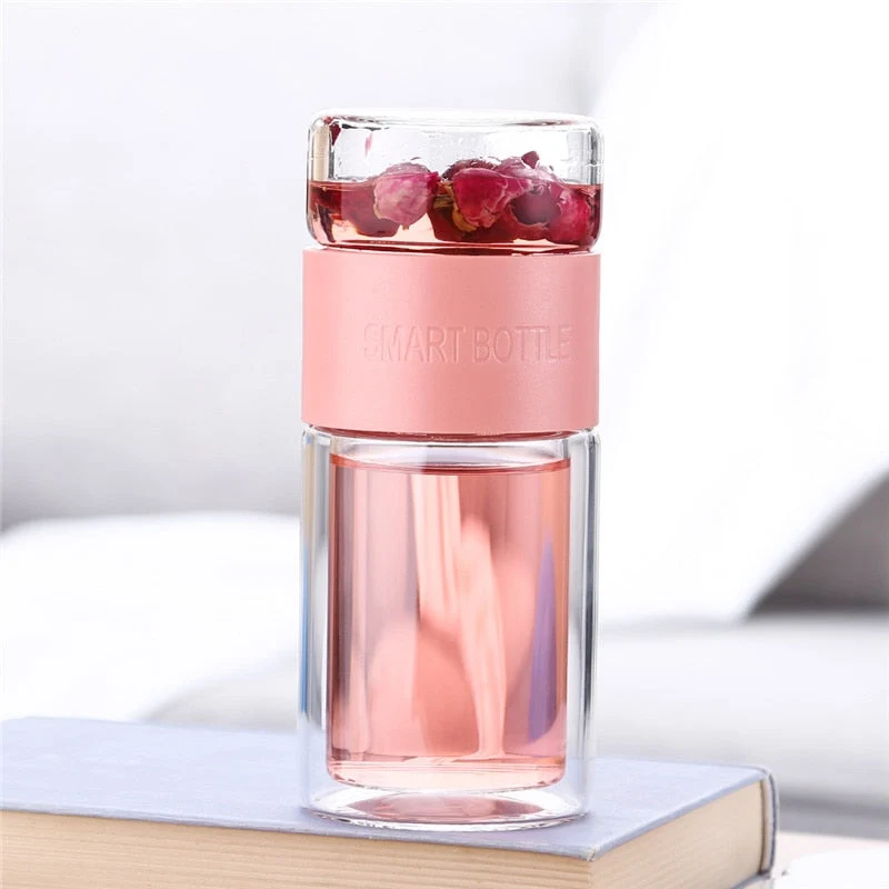 Skanto | Leicht zu tragender Glas-Tee-Infuser