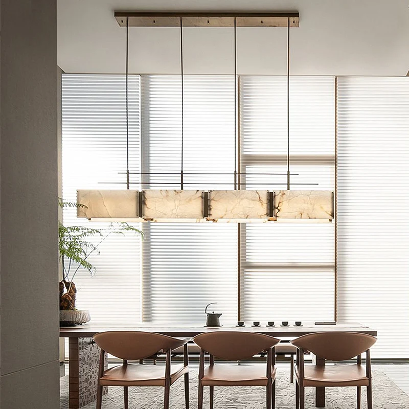 Elegante dekorative Marmor Tischlampe