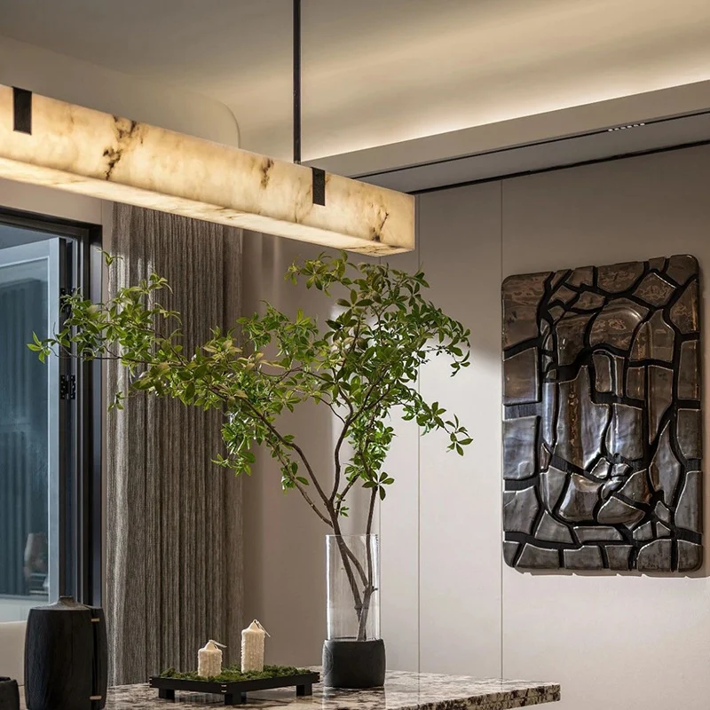 Elegante dekorative Marmor Tischlampe