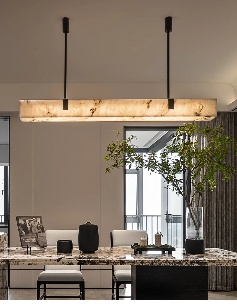 Elegante dekorative Marmor Tischlampe