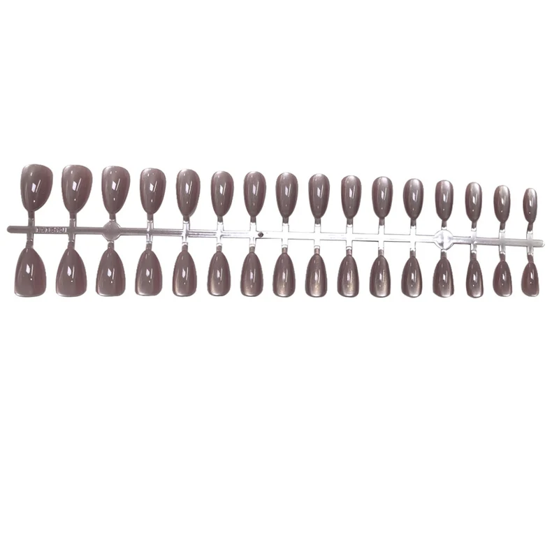 Elegante Glitzer Druck-Nagelset