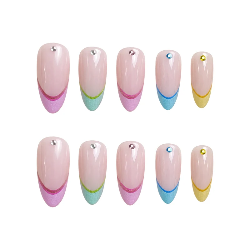 Elegante Französische Spitze Nagelkunst