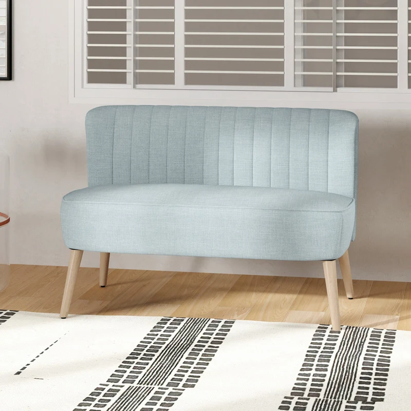 Sofa 2-Sitzer Couch Stoffsofa Polstersofa Loungesofa 117cm