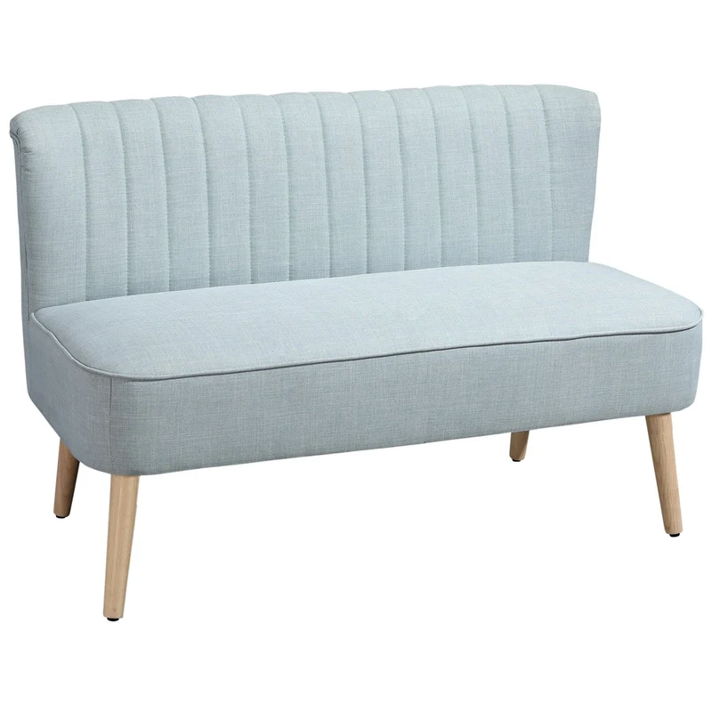 Sofa 2-Sitzer Couch Stoffsofa Polstersofa Loungesofa 117cm