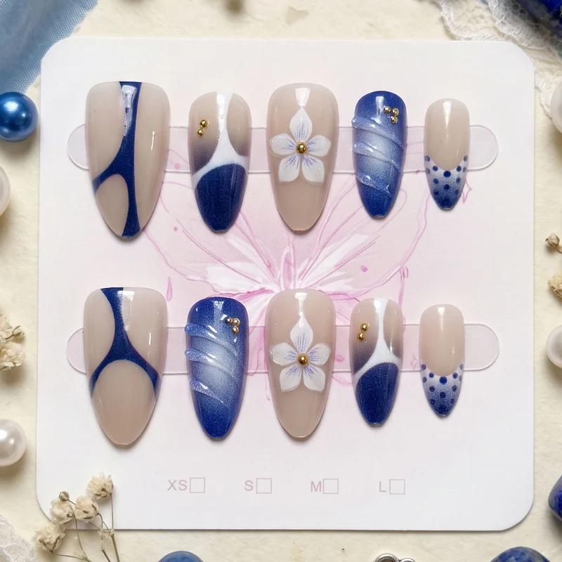 Elegantes Kunstvolles Nageldesign-Set
