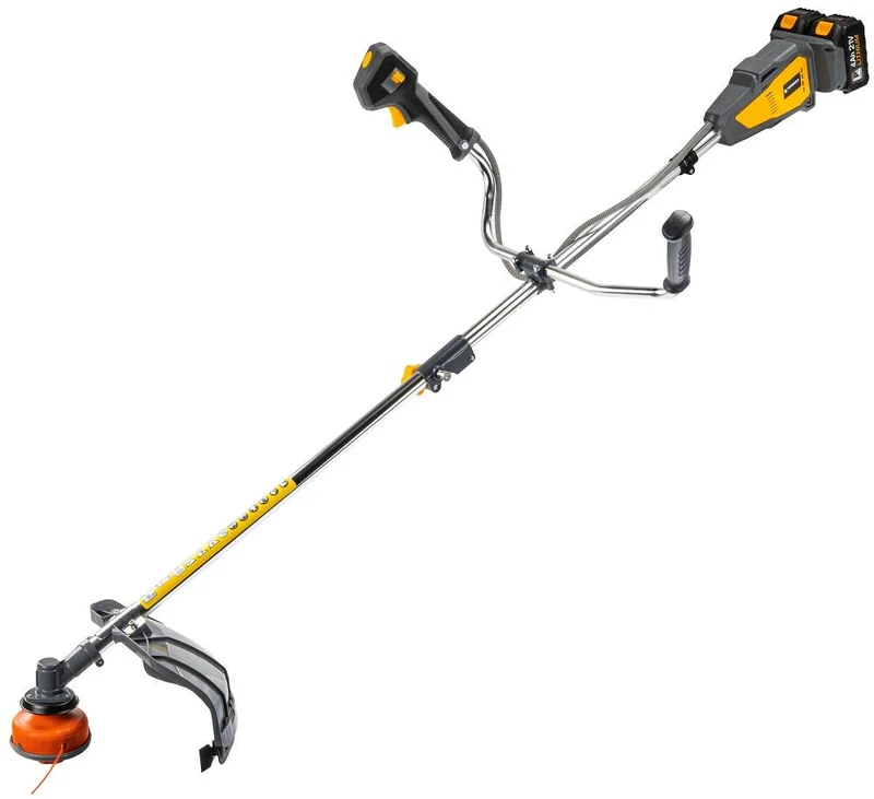 Akku Freischneider Motorsense Rasentrimmer Brushless 42V 2x4Ah 380mm