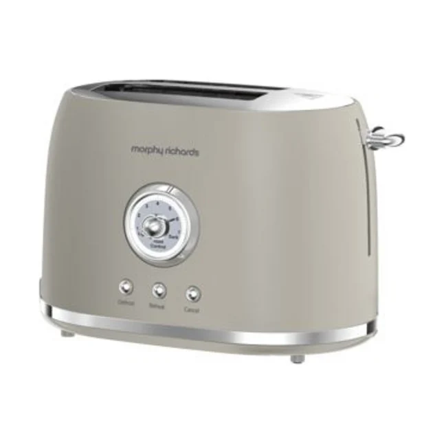 Morphy Richards Boutique 850W 2 Slice Toaster - Pourcini Mushroom | 980600