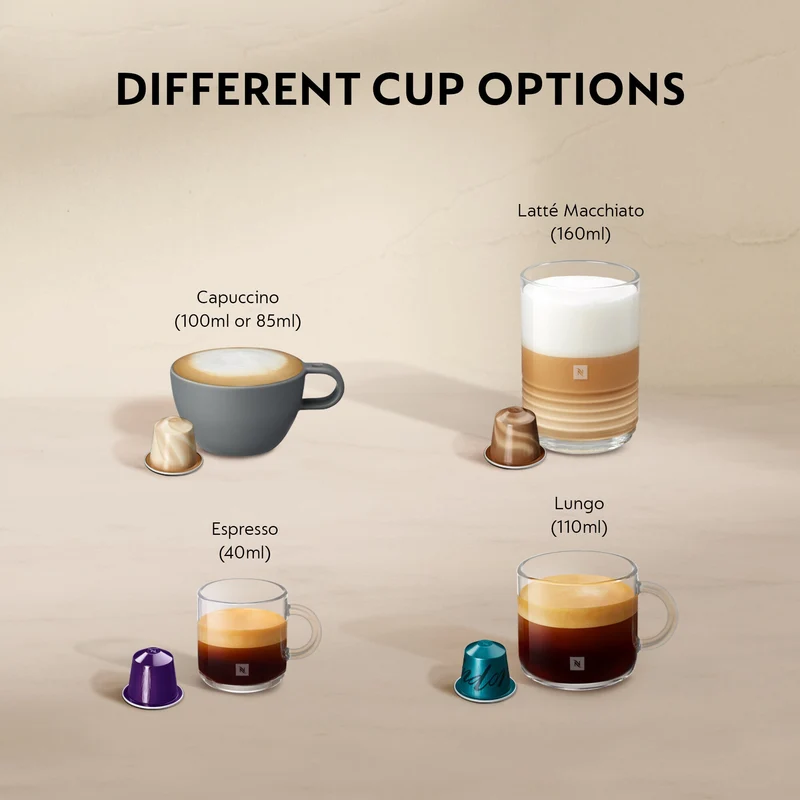 DeLonghi Citiz Nespresso Kaffeemaschine - Schwarz | EN267.BAE