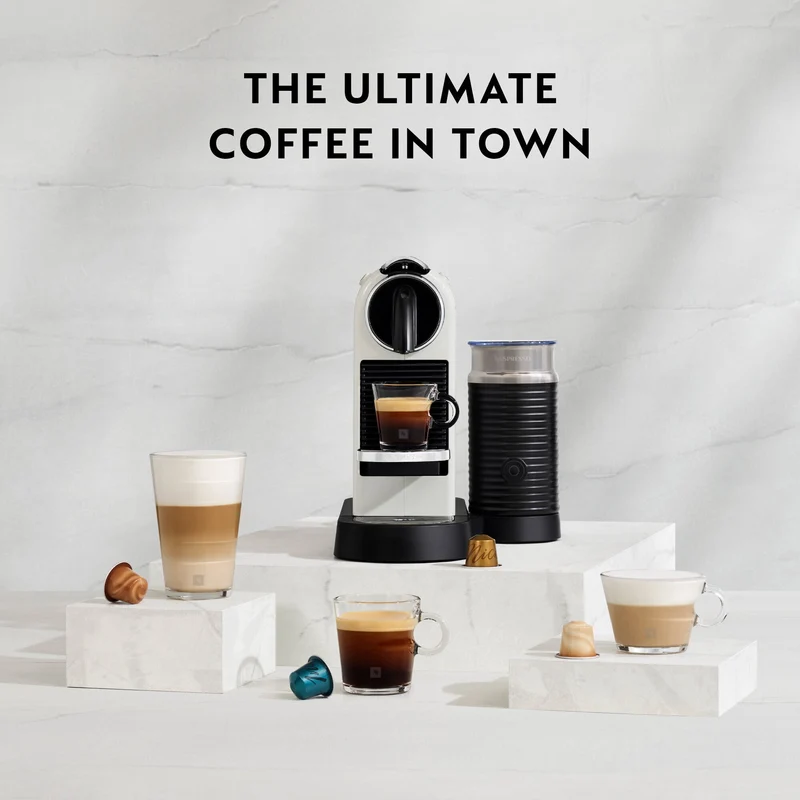 DeLonghi Citiz Nespresso Kaffeemaschine - Schwarz | EN267.BAE