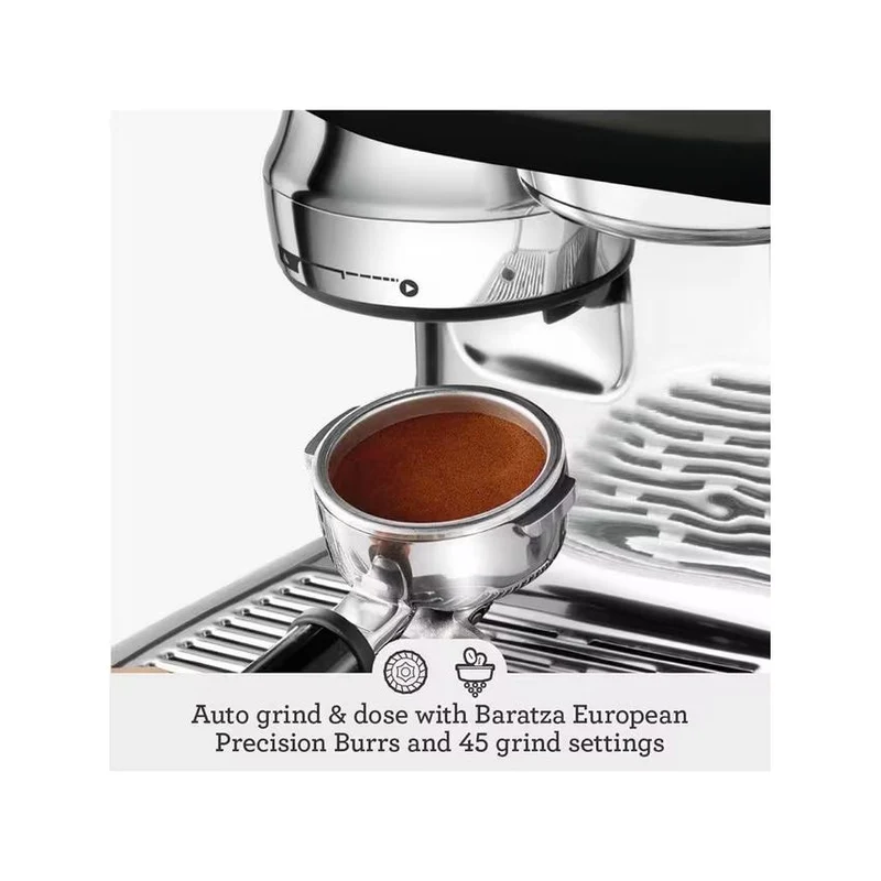 Sage Oracle Jet Automatic Bean to Cup Kaffeemaschine - Schwarz Truffle | SES985BTR4GUK1