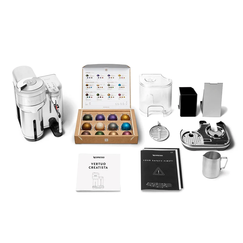 Sage The Vertuo Creatista Nespresso Kaffeemaschine - Brushed Edelstahl | SVE850BSS4GUK1