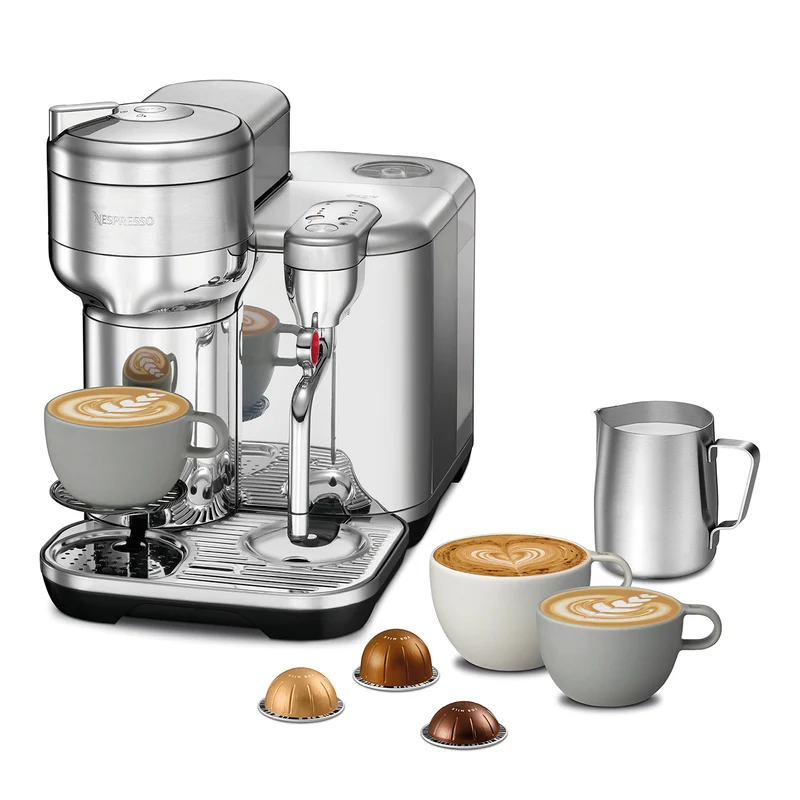 Sage The Vertuo Creatista Nespresso Kaffeemaschine - Brushed Edelstahl | SVE850BSS4GUK1