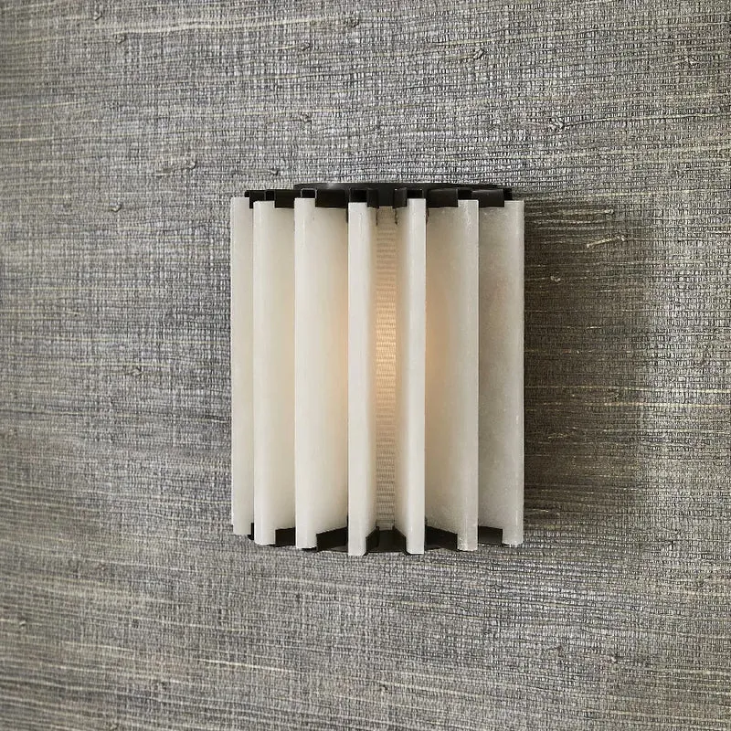 Künstlerische Alabaster Wandleuchte