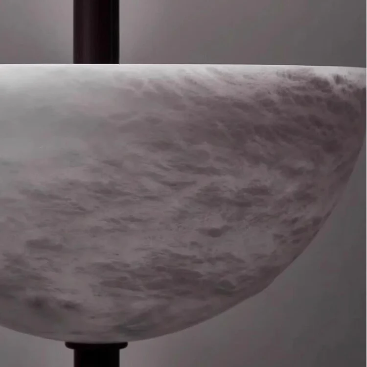 Künstlerische Alabaster Stehlampe