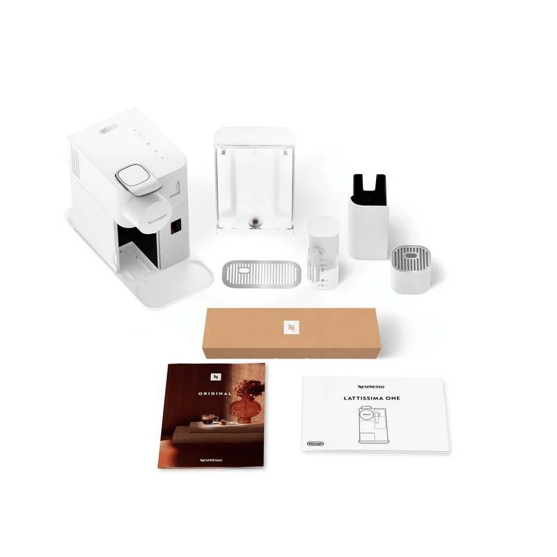 DeLonghi Lattissima One Nespresso Kaffeemaschine - Weiß | EN510.W