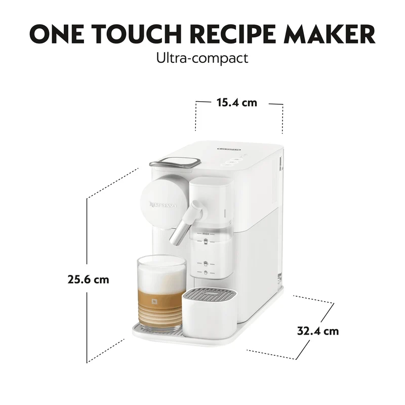 DeLonghi Lattissima One Nespresso Kaffeemaschine - Weiß | EN510.W