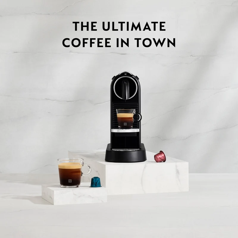 DeLonghi Citiz Nespresso Kaffeemaschine - Weiß | EN167.W