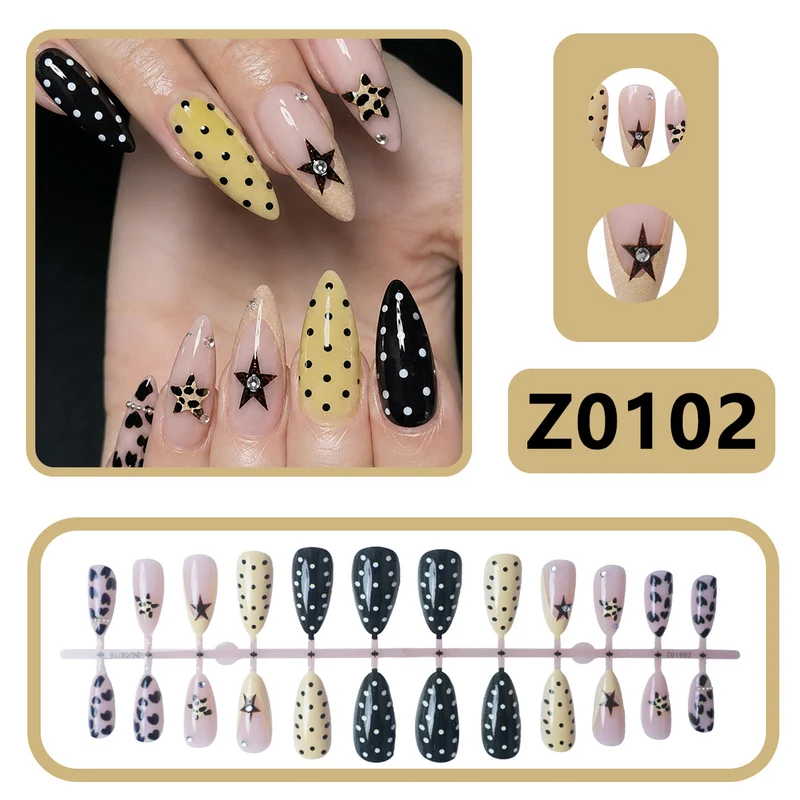 Künstlerische Press-On Nagelkollektion