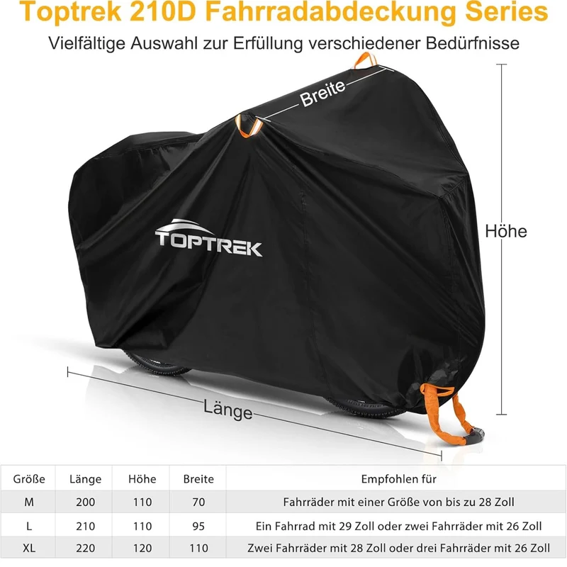 Fahrradabdeckung Wasserdicht Fahrradgarage Abdeckung Garage Fahrrad