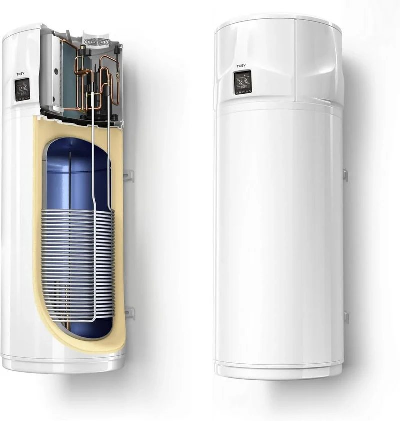 Produkt Kompakte wandhängende Brauchwasserwärmepumpe 150 Liter Wärmepumpe Warmwasser Trinkwasser Tesy HPWH 3.2
