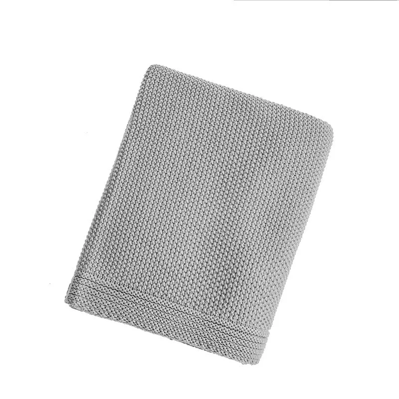 Gemütliche Gewebte Strickdecke