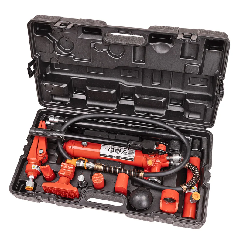 Hydraulischer Ausbeulsatz Karosserie Richsatz KFZ Reparatur 4t Systemkoffer