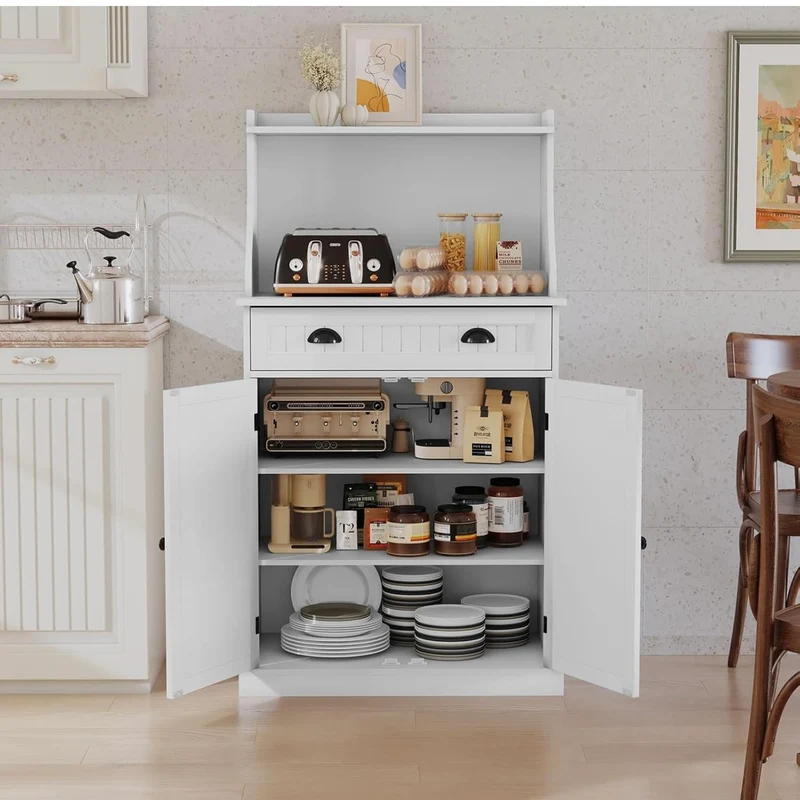Anrichte Mikrowellenschrank Mehrzweckschrank Schrank Möbel
