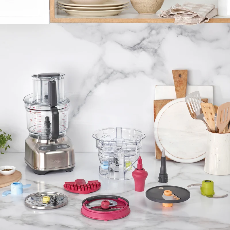 Sage Paradice 9 Food Processors - Brushed Edelstahl | SFP638BSS2GUK1