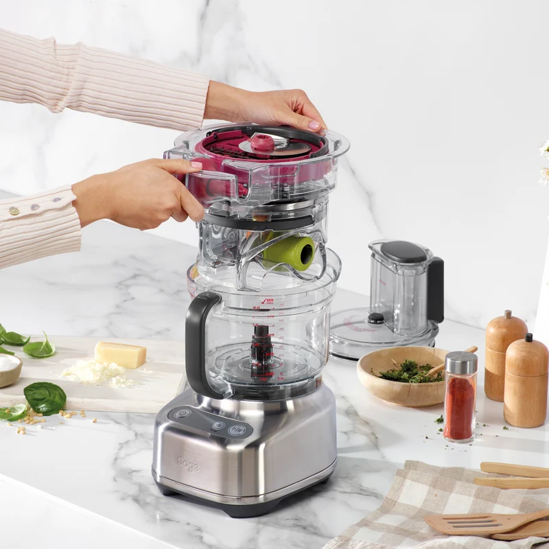 Sage Paradice 9 Food Processors - Brushed Edelstahl | SFP638BSS2GUK1