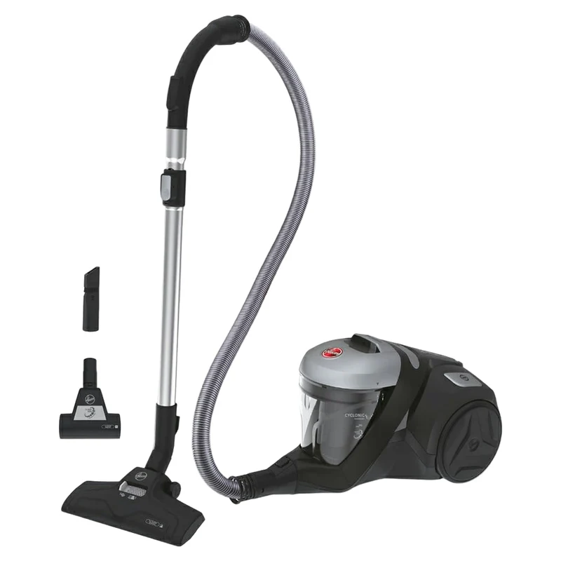 Hoover H-Power 300 Pet Bagless Cylinder Staubsauger mit Allergy Care - Schwarz | HP320PET