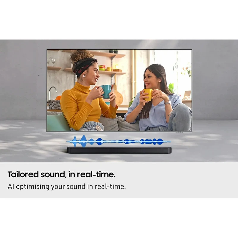 Samsung Q600F Q-Series 3.1.2CH Soundbar mit Subwoofer - Titan Schwarz | HW-Q600F/XU