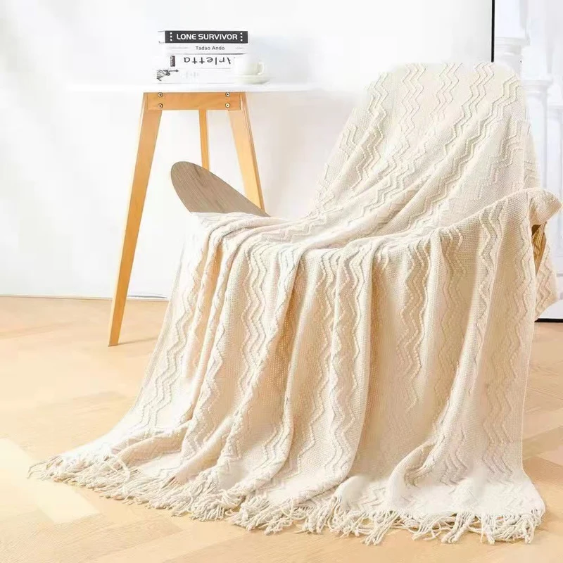 Heimdekoration Strickwurfdecke